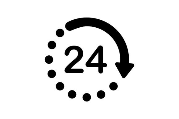 Availability, Time, Whole Day Icon Graphics Freebies