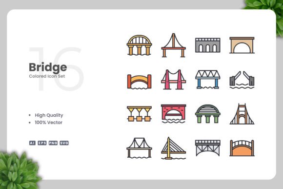 Bridge Color Icons Review