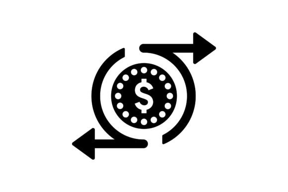 Cash, Flow, Transaction Icon Graphics