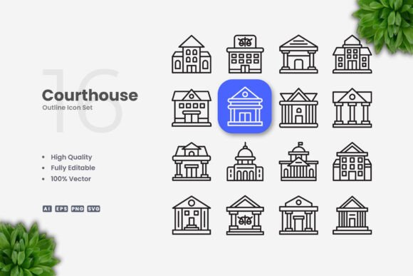 Courthouse Icons: Graphics with Purpose