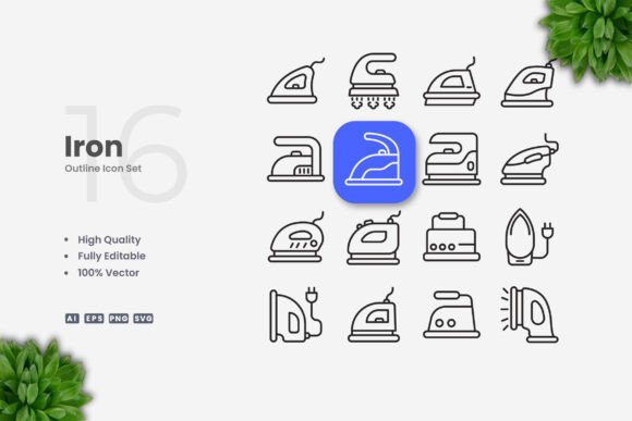 Iron Icons: Graphics and Icons for Digital Sellers
