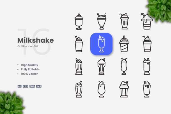 Milkshake Icons Review
